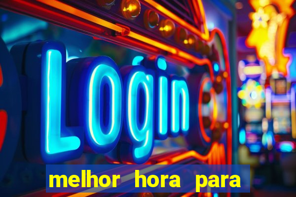 melhor hora para jogar fortune rabbit